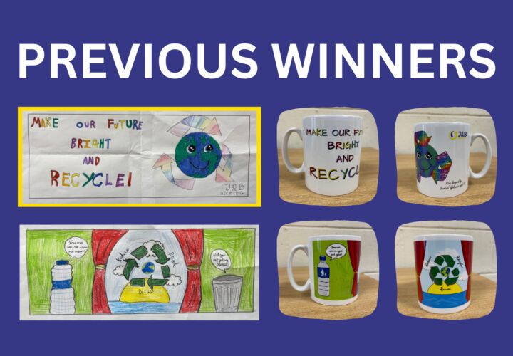 Winners of mug design competition