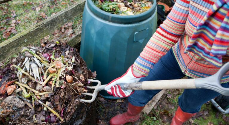 What is the best way to dispose of garden waste